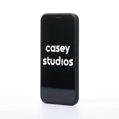 Husa iPhone 12 Casey Studios Metalines - Silver Silver
