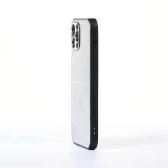 Husa iPhone 12 Pro Casey Studios Metalines - Silver Silver