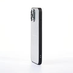 Husa iPhone 12 Pro Max Casey Studios Metalines - Silver Silver