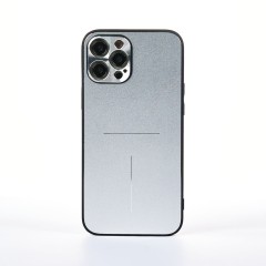 Husa iPhone 12 Pro Max Casey Studios Metalines - Silver