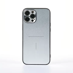 Husa iPhone 12 Pro Max Casey Studios Metalines - Silver Silver