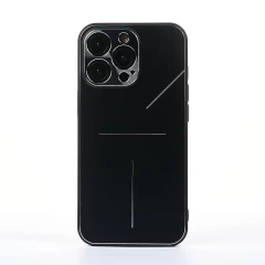 Husa iPhone 13 Pro Casey Studios Metalines - Albastru Negru 