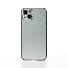 Husa iPhone 13 Casey Studios Metalines - Silver