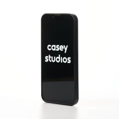 Husa iPhone 13 Casey Studios Metalines - Negru Negru