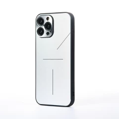 Husa iPhone 13 Pro Max Casey Studios Metalines - Silver Silver