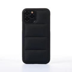 Husa iPhone 11 Pro Casey Studios 4 Puff - Negru Negru