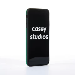 Husa iPhone XS Max Casey Studios Ready? Action! - Verde Verde