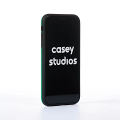 Husa iPhone 11 Casey Studios Ready? Action! - Verde Verde