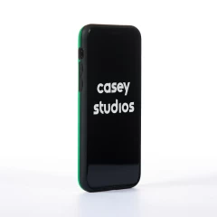 Husa iPhone 11 Pro Casey Studios Ready? Action! - Verde Verde