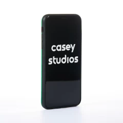 Husa iPhone 11 Pro Max Casey Studios Ready? Action! - Verde Verde