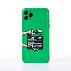 Husa iPhone 11 Pro Max Casey Studios Ready? Action! - Verde