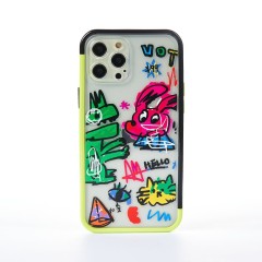 Husa iPhone 12 Pro Max Casey Studios Dino Attack - Multicolor