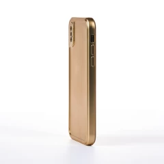 Husa iPhone X/XS Casey Studios Chromed - Gold Gold