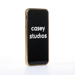 Husa iPhone 11 Pro Max Casey Studios Chromed - Gold Gold