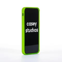 Husa iPhone X/XS Casey Studios Squared Up - Verde Verde