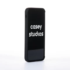 Husa iPhone X/XS Casey Studios Squared Up - Negru Negru