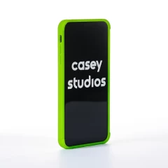 Husa iPhone XS Max Casey Studios Squared Up - Verde Verde