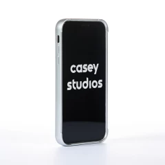 Husa iPhone 11 Casey Studios Squared Up - Silver Silver