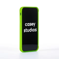 Husa iPhone 11 Casey Studios Squared Up - Verde Verde