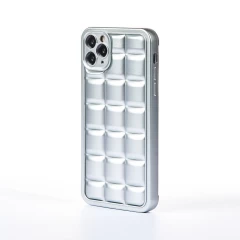 Husa iPhone 11 Pro Max Casey Studios Squared Up - Silver Silver