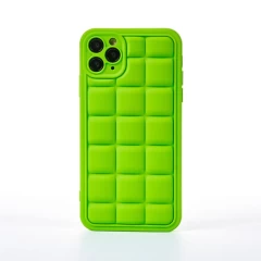 Husa iPhone 11 Pro Max Casey Studios Squared Up - Verde Verde
