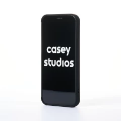 Husa iPhone 12 Casey Studios Squared Up - Negru Negru