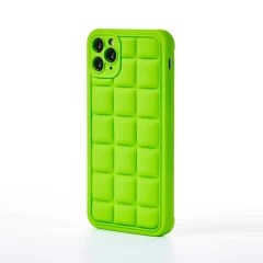 Husa iPhone 12 Pro Casey Studios Squared Up - Verde Verde