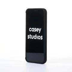 Husa iPhone 12 Pro Casey Studios Squared Up - Negru Negru
