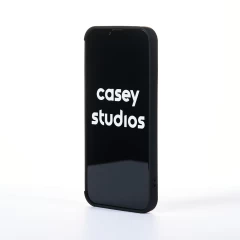 Husa iPhone 12 Pro Max Casey Studios Squared Up - Negru Negru