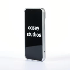 Husa iPhone 13 Casey Studios Squared Up - Silver Silver