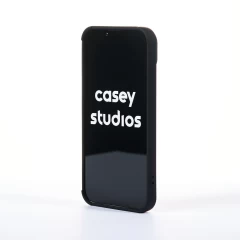 Husa iPhone 13 Casey Studios Squared Up - Negru Negru