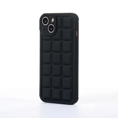 Husa iPhone 13 Casey Studios Squared Up - Negru Negru