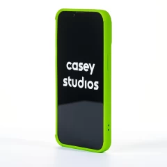 Husa iPhone 13 Pro Casey Studios Squared Up - Verde Verde