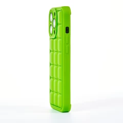 Husa iPhone 13 Pro Casey Studios Squared Up - Verde Verde
