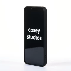 Husa iPhone 13 Pro Casey Studios Squared Up - Negru Negru