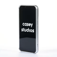 Husa iPhone 13 Pro Casey Studios Squared Up - Silver Silver