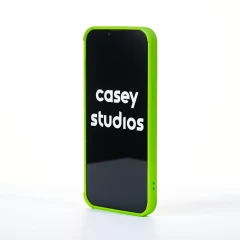 Husa iPhone 13 Pro Max Casey Studios Squared Up - Verde Verde