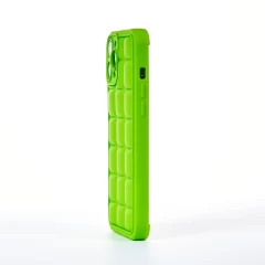 Husa iPhone 13 Pro Max Casey Studios Squared Up - Verde Verde