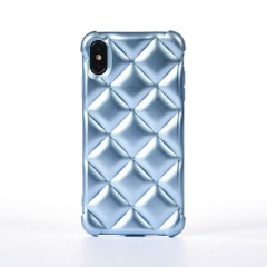 Husa iPhone XS Max Casey Studios Do It Diamonds - Albastru