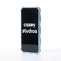 Husa iPhone 12/12 Pro Casey Studios Do It Diamonds - Albastru Albastru