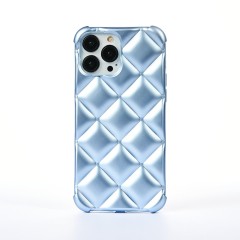 Husa iPhone 13 Pro Max Casey Studios Do It Diamonds - Albastru