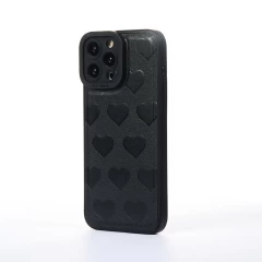 Husa iPhone 13 Pro Max Casey Studios Heartfull - Negru Negru