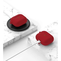 Husa Airpods 3 Casey Studios Silicone - Light Red Light Red
