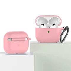 Husa Airpods 3 Casey Studios Silicone - Pink Pink