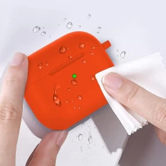 Husa Airpods 3 Casey Studios Silicone Orange