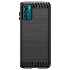 Husa Motorola Moto G42 Arpex Carbon Silicone - Negru Negru