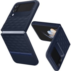 Husa Samsung Galaxy Z Flip 4 Spigen Caseology Parallax - Albastru Inchis