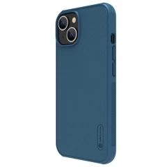 Husa iPhone 14 Plus Nillkin Super Frosted Shield Pro - Albastru Albastru
