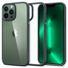 Husa iPhone 13 Pro Spigen Ultra Hybrid - Verde Inchis