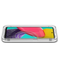 Folie Sticla Samsung Galaxy M53 5G Spigen ALM Glas FC - Negru Negru